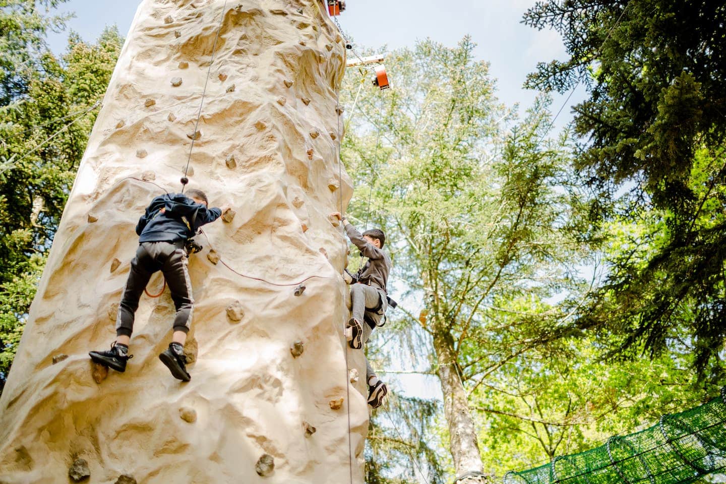 escalade-accrobranche-enfants-quimper-experia-park-benodet